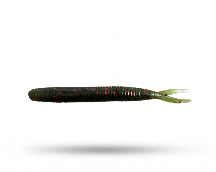 Sanno Baits NED Minnow - Watermelon Red Flake i gruppen Fiskedrag / NED Beten , Maskar & Stickbaits hos Örebro Fiske & Outdoor AB (Sanno Minnow-Watermelon)